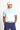 Slim Fit Blocked Polo  - Baby Blue / Chalk White