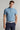 Vaughan Panelled Polo - Shadow Blue